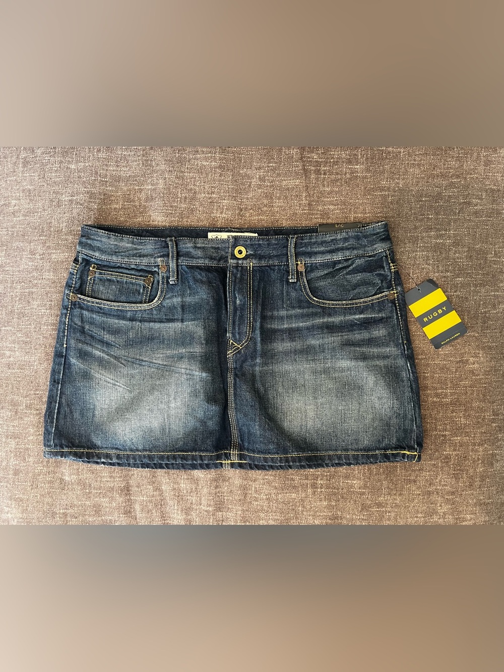 Rugby Ralph Lauren Mini Essentials Denim Skirt